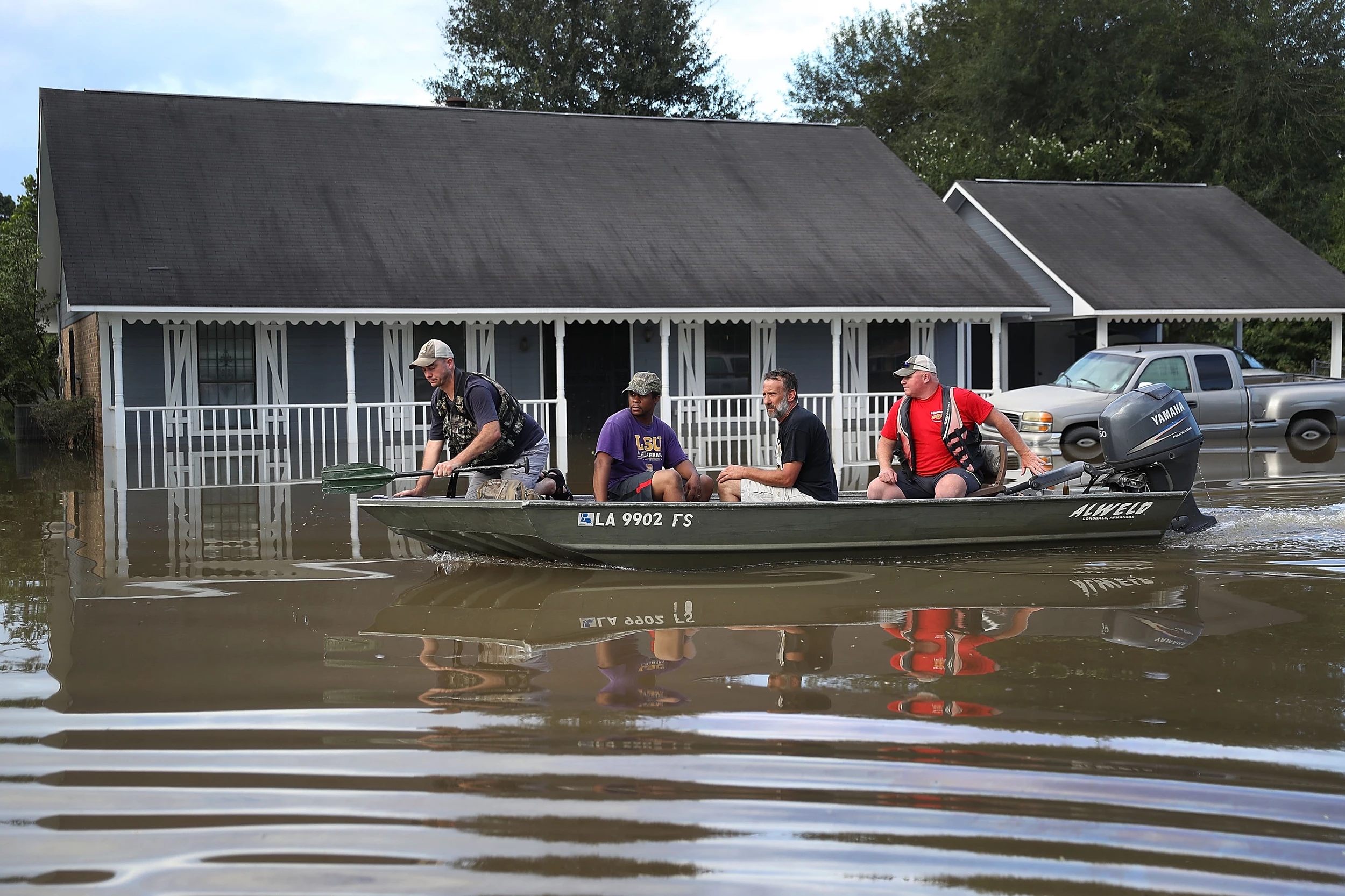 Torrential Rains Bring Historic Floods To Southern Louisiana